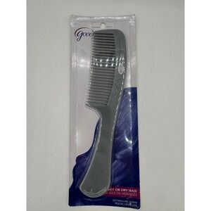 Goody Detangling Comb Gray Wet or Dry Hair Styling Tool 01107 NEW